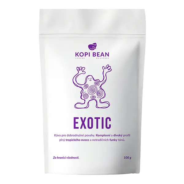 Kopi Bean Exotic — speciální fermentace, balení 1 kg