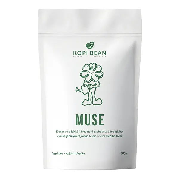 Kopi Bean Muse — filtr s květinovým profilem, balení 1 kg